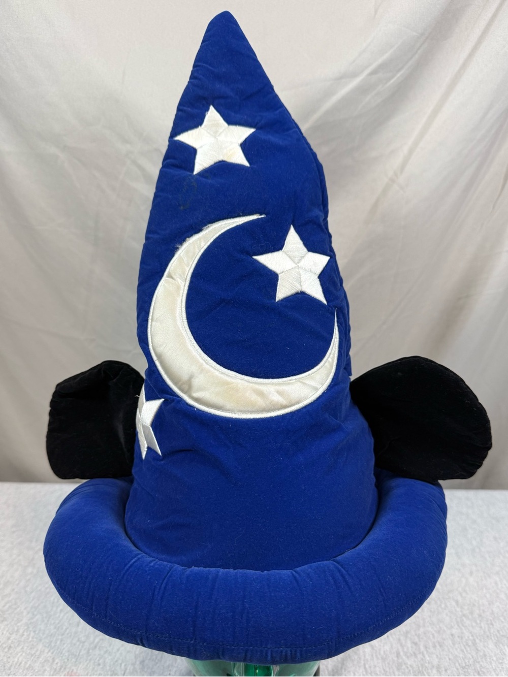Vintage Disney Parks Sorcerer Mickey Fantasia Wizard Hat Plush Ears - Adult OS